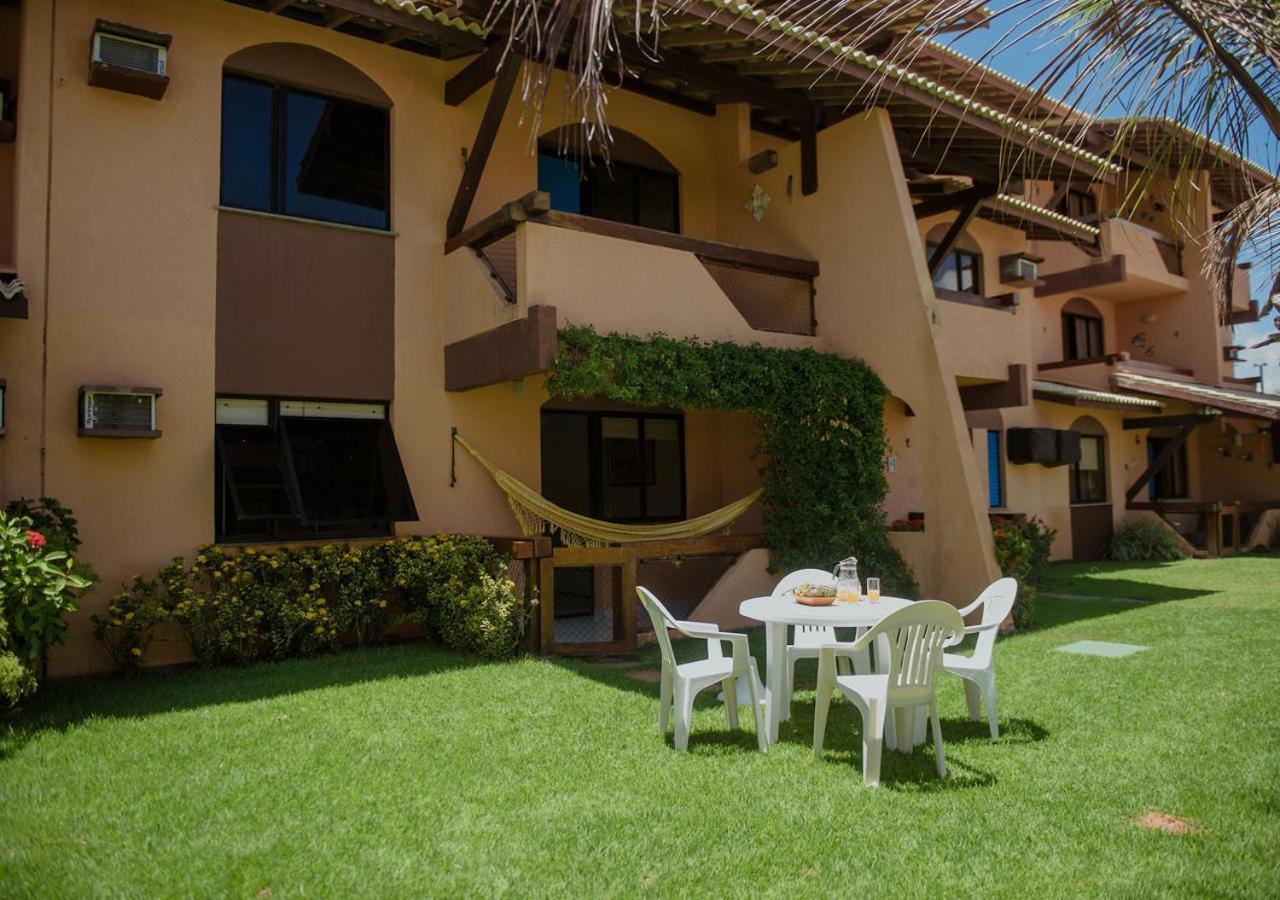 Flat Guarajuba Beira da Praia pé na areia Extérieur photo