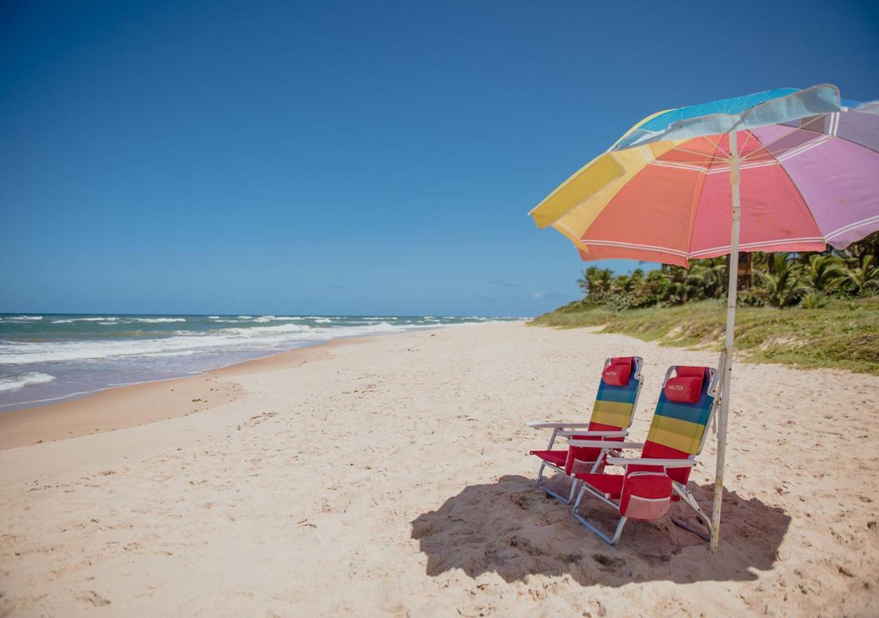 Flat Guarajuba Beira da Praia pé na areia Extérieur photo