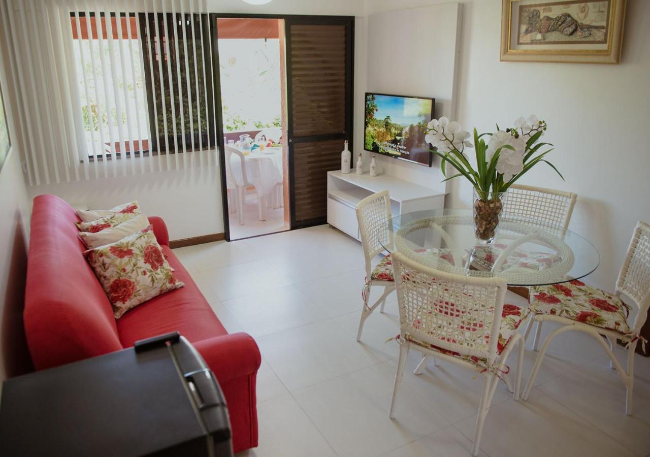 Flat Guarajuba Beira da Praia pé na areia Extérieur photo