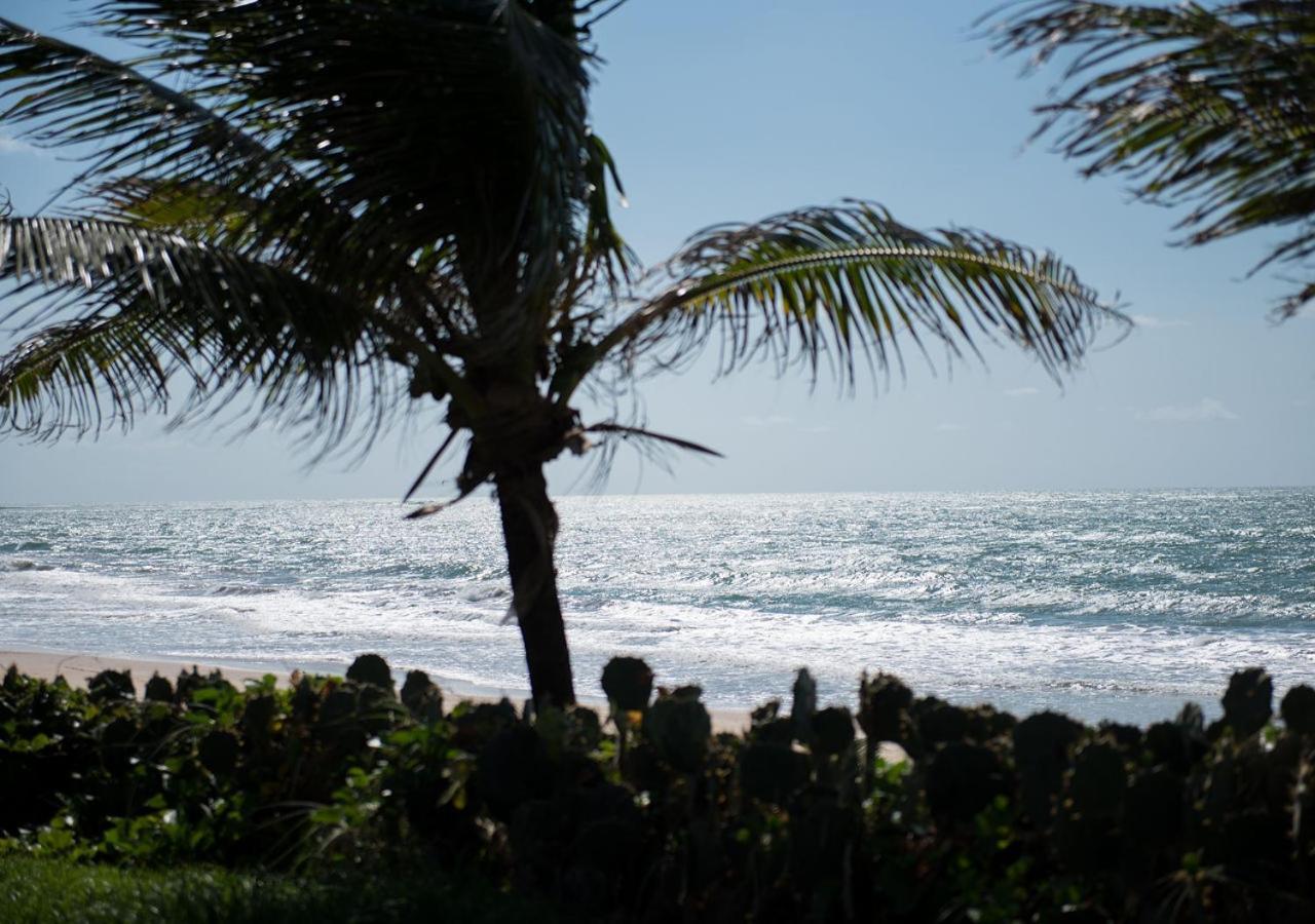 Flat Guarajuba Beira da Praia pé na areia Extérieur photo